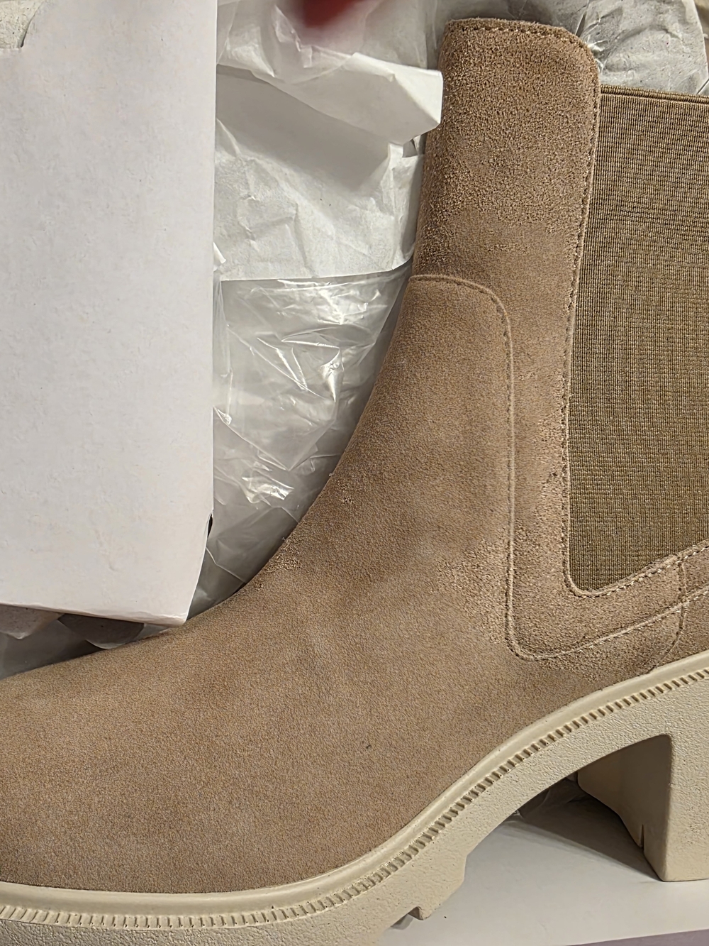 Jolt Suede Chelsea Ankle Boots - Taupe